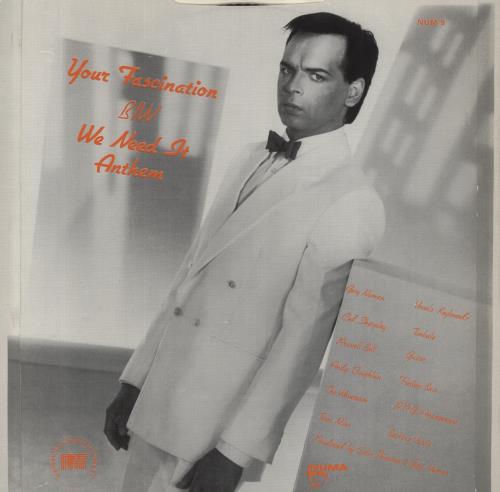 Gary Numan Your Fascination 12" vinyl single (12 inch record / Maxi-single) UK NUM12YO104232