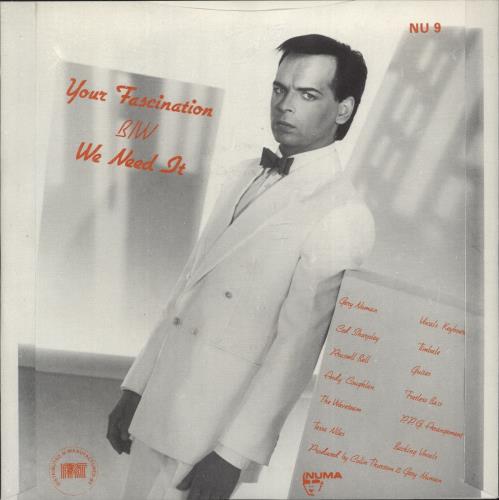 Gary Numan Your Fascination 7" vinyl single (7 inch record / 45) UK NUM07YO226286
