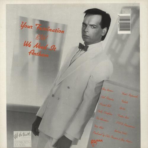 Gary Numan Your Fascination 12" vinyl single (12 inch record / Maxi-single) French NUM12YO850686