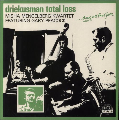Gary Peacock Driekusman Total Loss vinyl LP album (LP record) Dutch GZ1LPDR851641