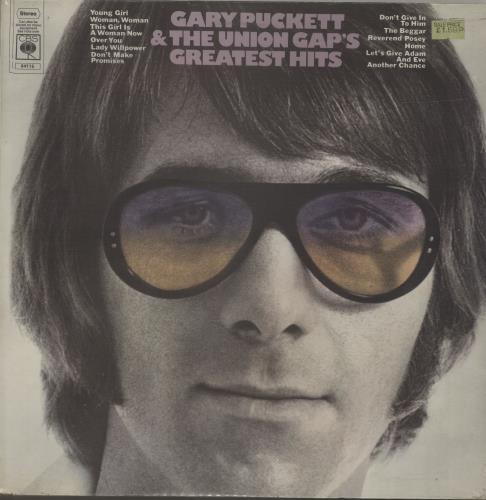 Gary Puckett Gary Puckett & The Union Gap's Greatest Hits vinyl LP album (LP record) UK GPULPGA685866
