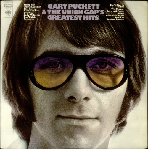 Gary Puckett Greatest Hits vinyl LP album (LP record) US GPULPGR539545