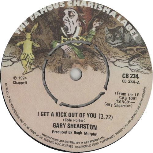 Gary Shearston I Get A Kick Out Of You 7" vinyl single (7 inch record / 45) UK 1GS07IG405745