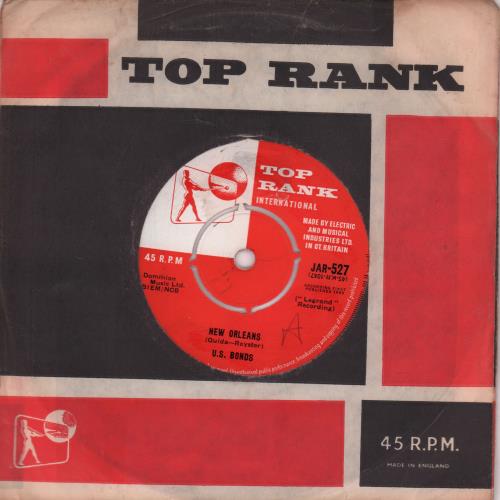 Gary U.S. Bonds New Orleans - Factory Sample 7" vinyl single (7 inch record / 45) UK GUB07NE647698