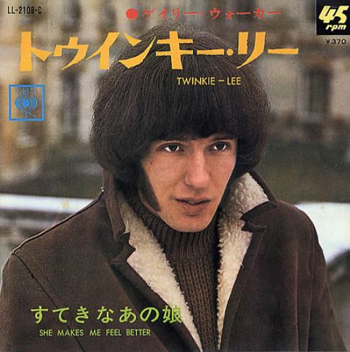 Gary Walker Twinkie-Lee 7" vinyl single (7 inch record / 45) Japanese GWB07TW364580