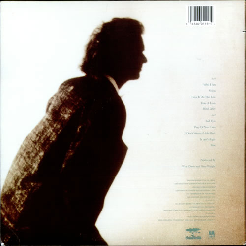 Gary Wright Who I Am vinyl LP album (LP record) US GRWLPWH519989