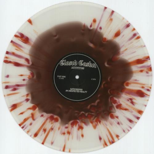Gatecreeper An Unexpected Reality - Brown in Clear with Splatter vinyl LP album (LP record) US 7CTLPAN878071