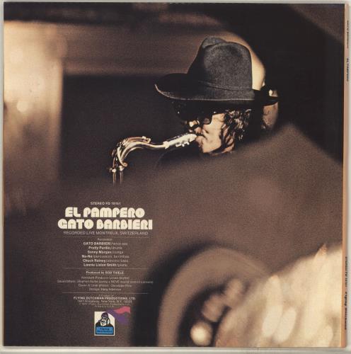 Gato Barbieri El Pampero vinyl LP album (LP record) US GB6LPEL708256