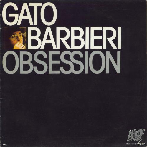Gato Barbieri Obsession vinyl LP album (LP record) Italian GB6LPOB814401