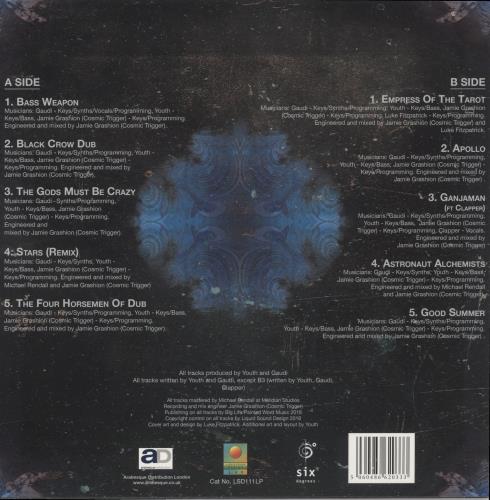 Gaudi Astronaut Alchemists + Autographed vinyl LP album (LP record) UK 4F2LPAS892878
