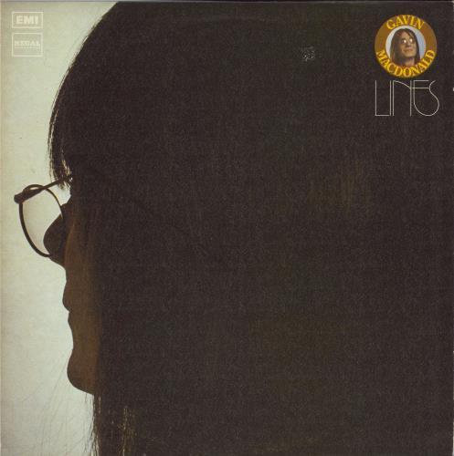 Gavin MacDonald Lines - Factory Sample vinyl LP album (LP record) UK 4FWLPLI790347