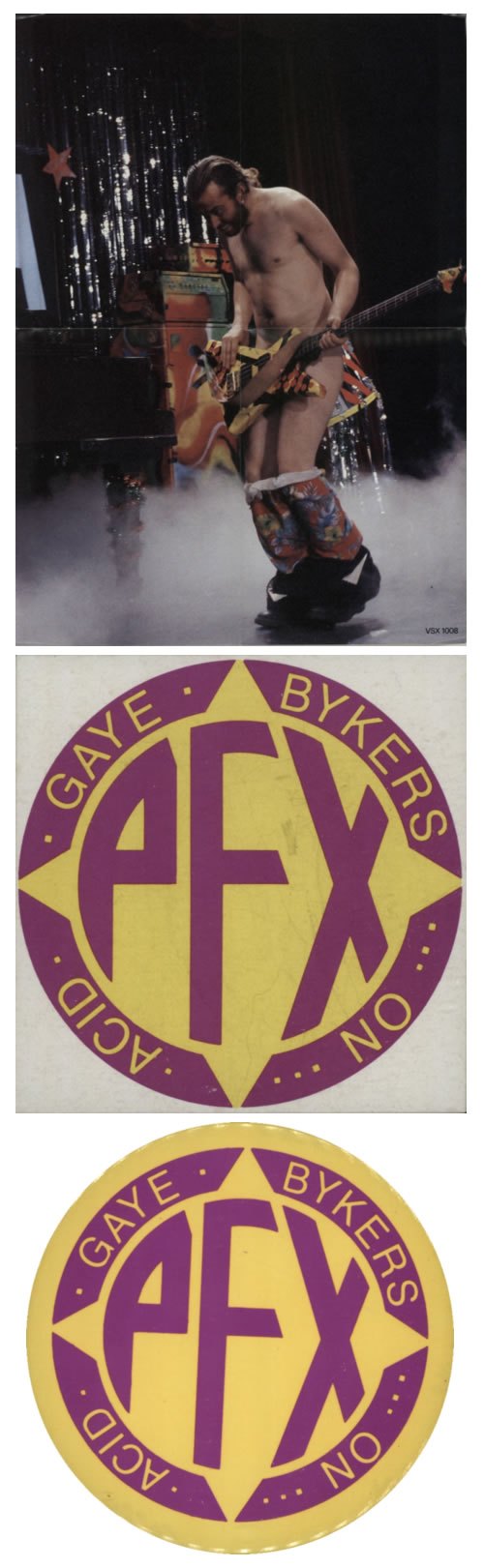 Gaye Bykers On Acid Git Down [Shake Your Thang] - Boxset 7" vinyl single (7 inch record / 45) UK GAY07GI435184