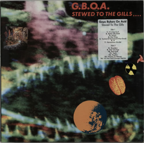 Gaye Bykers On Acid Stewed To The Gills.... vinyl LP album (LP record) German GAYLPST601997