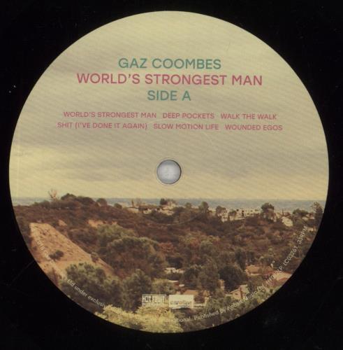 Gaz Coombes World's Strongest Man vinyl LP album (LP record) UK IF-LPWO855478