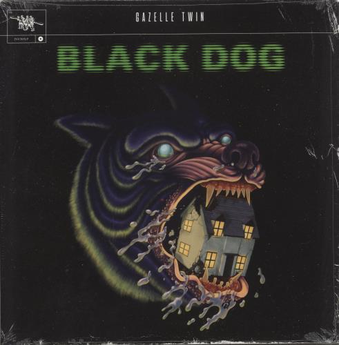 Gazelle Twin Black Dog - Yellow With Green Blob Vinyl vinyl LP album (LP record) UK H3-LPBL872321