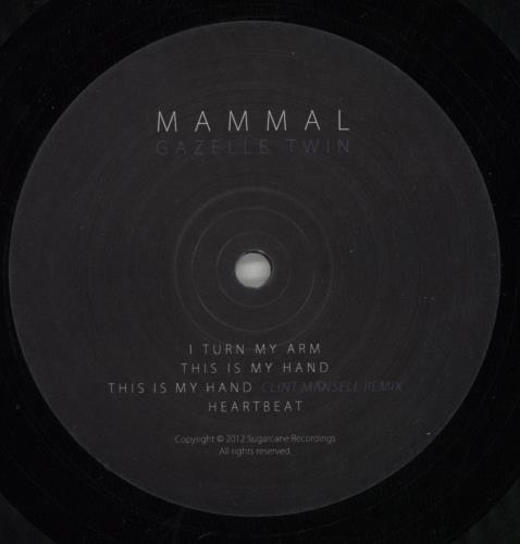 Gazelle Twin Mammal 12" vinyl single (12 inch record / Maxi-single) UK H3-12MA865421