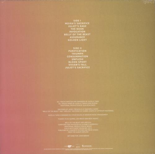 Gazelle Twin Welcome To The Blumhouse: Nocturne - Pink Marble Vinyl vinyl LP album (LP record) UK H3-LPWE871332