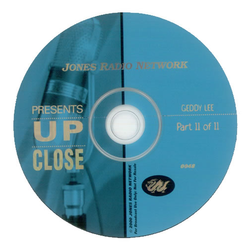 Geddy Lee Up Close 2 CD album set (Double CD) US GDY2CUP173787