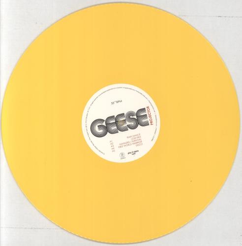 Geese Projector - Yellow Vinyl vinyl LP album (LP record) UK 5HMLPPR858714