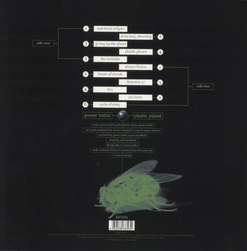 Geezer Plastic Planet vinyl LP album (LP record) UK GEZLPPL840064