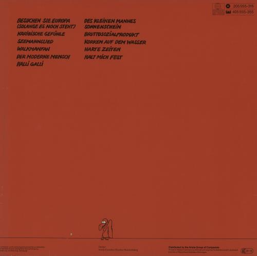 Geier Sturzflug HeiBe Zeiten... vinyl LP album (LP record) UK 16TLPHE753807