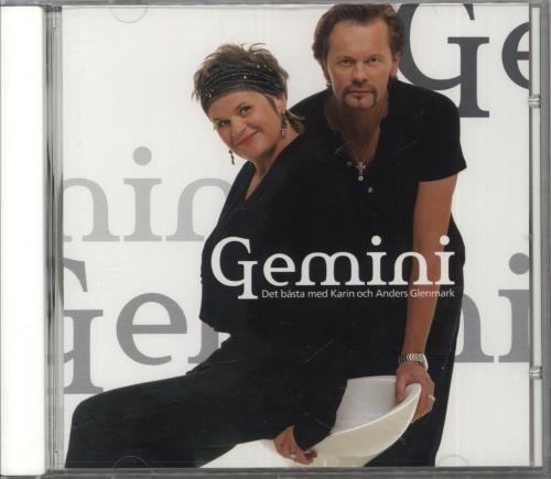 Gemini Det Basta Med Karin Och Anders Glenmark CD album (CDLP) Swedish GEMCDDE343594