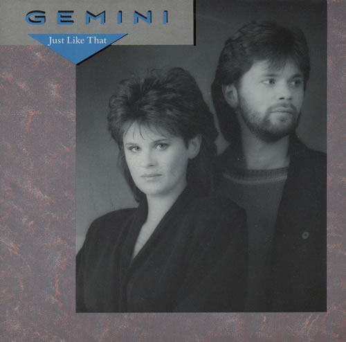 Gemini Just Like That 7" vinyl single (7 inch record / 45) UK GEM07JU44207
