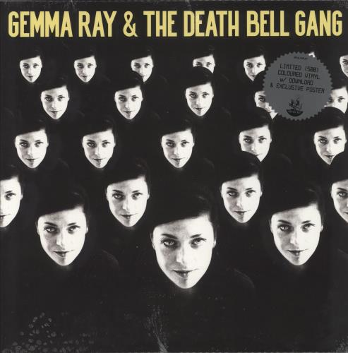 Gemma Ray Gemma Ray & The Death Bell Gang - Black & Yellow Splatter Vinyl - Sealed vinyl LP album (LP record) German GKULPGE864549