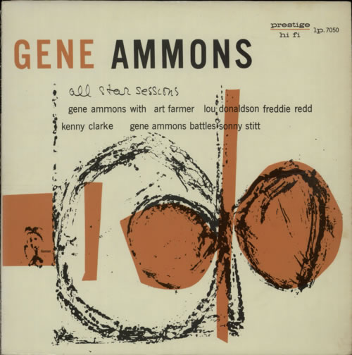 Gene Ammons All Star Sessions vinyl LP album (LP record) US GNMLPAL405142