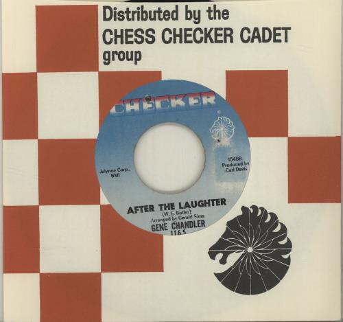 Gene Chandler After The Laughter 7" vinyl single (7 inch record / 45) US G.C07AF683993
