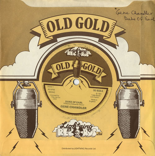 Gene Chandler Duke Of Earl 7" vinyl single (7 inch record / 45) UK G.C07DU562806