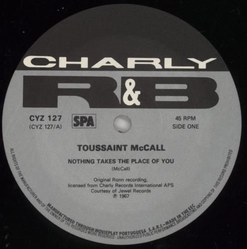 Gene Chandler Nothing Takes The Place Of You 12" vinyl single (12 inch record / Maxi-single) Portuguese G.C12NO860217