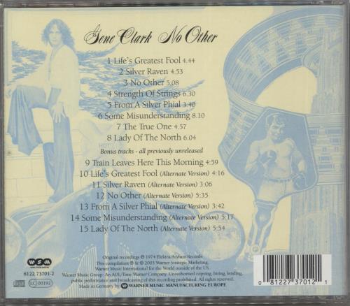 Gene Clark No Other CD album (CDLP) UK GNECDNO253800