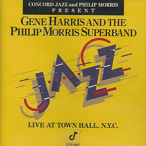Gene Harris Live At Town Hall, NYC CD album (CDLP) German GEHCDLI487929