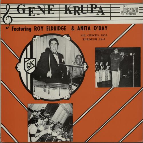 Gene Krupa Air Checks 1938 Through 1942 vinyl LP album (LP record) UK GEKLPAI644310