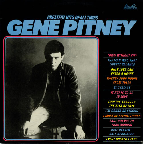 Gene Pitney Greatest Hits Of All Time vinyl LP album (LP record) Australian GPTLPGR496016