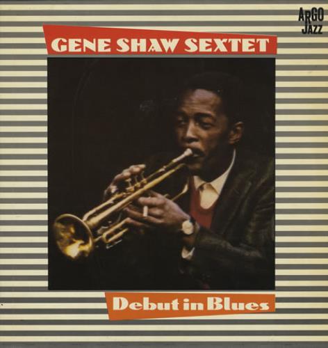 Gene Shaw Debut In Blues vinyl LP album (LP record) Italian GNWLPDE361789