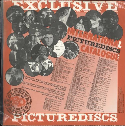 Gene Vincent ABC Of Rock picture disc LP (vinyl picture disc album) Danish GNVPDAB706530