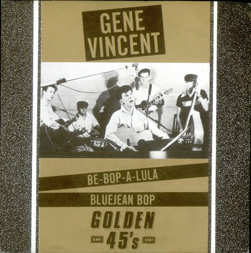 Gene Vincent Be-Bop-A-Lula 7" vinyl single (7 inch record / 45) UK GNV07BE521131