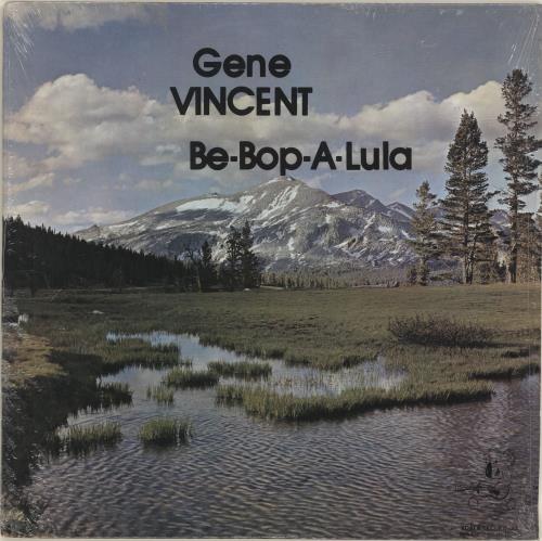 Gene Vincent Be-Bop-A-Lula vinyl LP album (LP record) US GNVLPBE691910