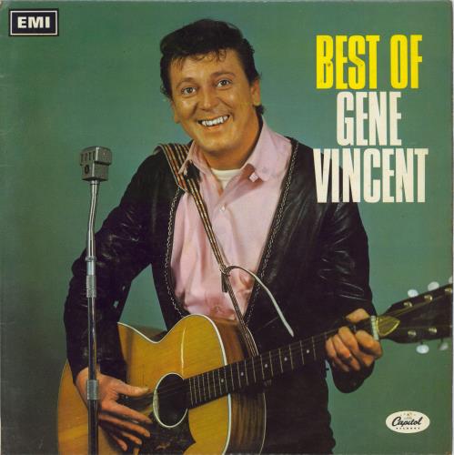 Gene Vincent Best Of Gene Vincent vinyl LP album (LP record) UK GNVLPBE794012