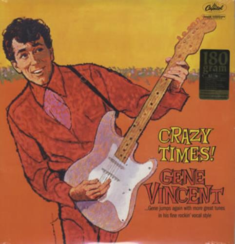 Gene Vincent Crazy Times! - Sealed vinyl LP album (LP record) US GNVLPCR384859
