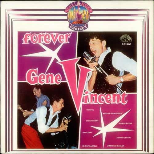 Gene Vincent Forever vinyl LP album (LP record) Italian GNVLPFO545147