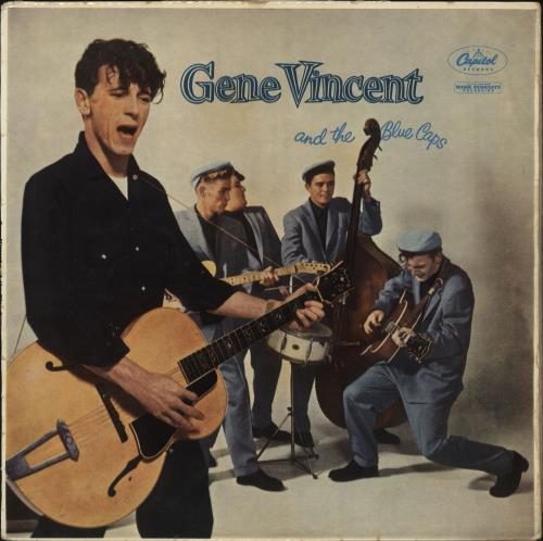 Gene Vincent Gene Vincent And The Blue Caps - 1st - VG vinyl LP album (LP record) UK GNVLPGE710893