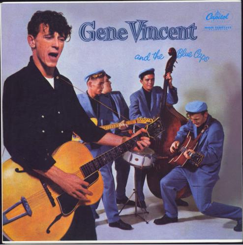Gene Vincent Gene Vincent And The Blue Caps vinyl LP album (LP record) US GNVLPGE800907