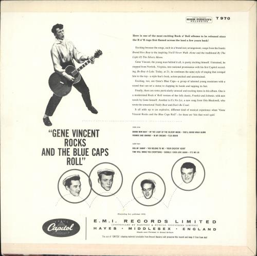 Gene Vincent Gene Vincent Rocks! vinyl LP album (LP record) UK GNVLPGE740631