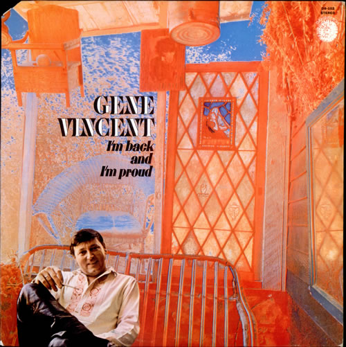 Gene Vincent I'm Back And I'm Proud vinyl LP album (LP record) US GNVLPIM527901