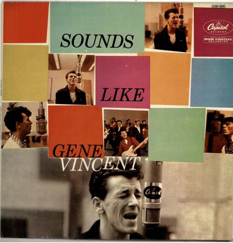 Gene Vincent Sounds Like Gene Vincent vinyl LP album (LP record) French GNVLPSO705182