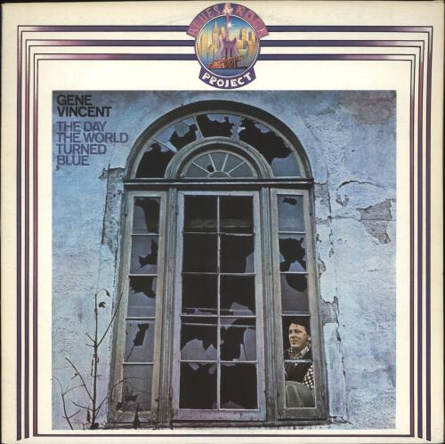 Gene Vincent The Day The World Turned Blue vinyl LP album (LP record) Italian GNVLPTH719036