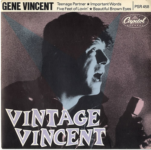 Gene Vincent Vintage Vincent 7" vinyl single (7 inch record / 45) UK GNV07VI612747